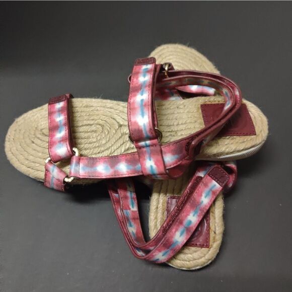 Tory Burch Sonda STRAPPY ESPADRILLE Bumper Sandal - Picture 4 of 6